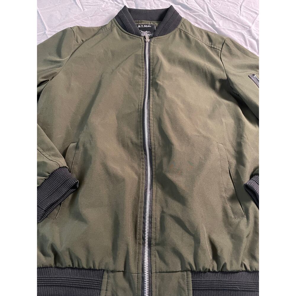 H.T Niao Army Green Light Jacket - Picture 3 of 8